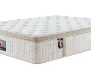 5 Trinity Husky furniture and mattress five star comfort Pockect coil Organic Cotton with Gel meomory foam euro Pillow top mattress 1
