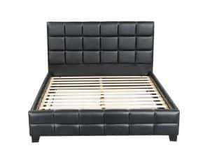 Amelia Queen, Double Bed - 8002 -Husky-Furniture- Single - Double -Queen- King-Black-1.1