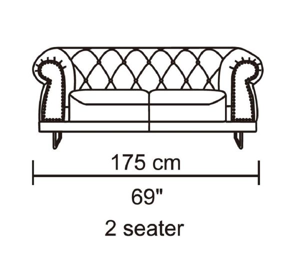HD1809 - Mason.Loveseat.Beige -G01- Leather .Husky Designer Furniture