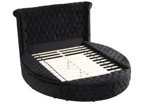 Alora Platform Bed Black Queen King HuskyFurniture.com